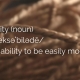 Image explaining the meaning of the noun "flexibility"
